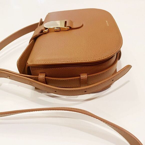 Senreve Crossbody Bag in Brown with Gold Accent - Picture 6 of 12